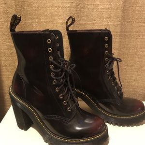 Dr Martens Kendra Arcadia Cherry Boot Size 7